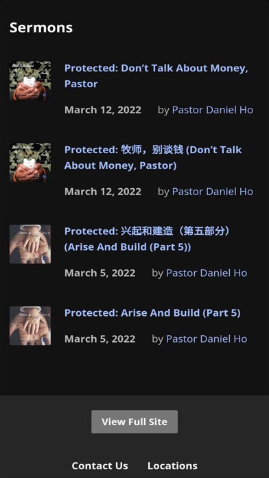 ICS Church Screenshot