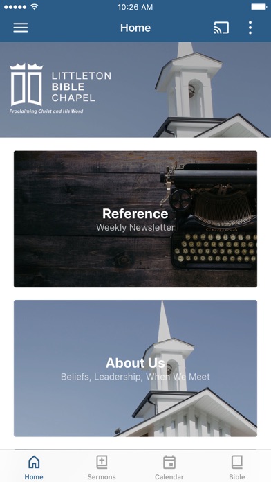 Littleton Bible Chapel Screenshot