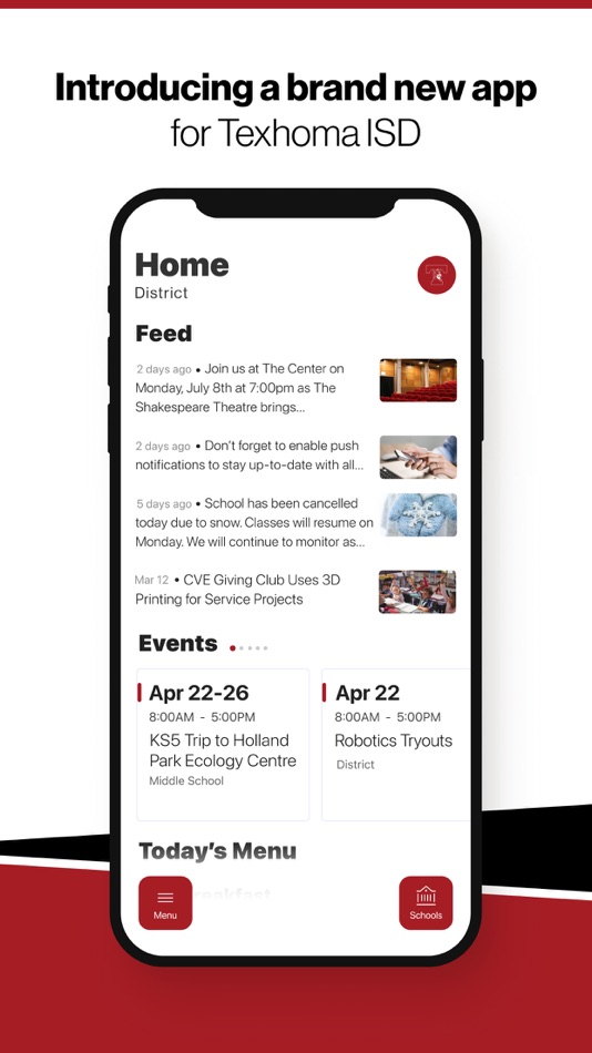 #1. Texhoma ISD, TX (iOS) 由: Texhoma ISD