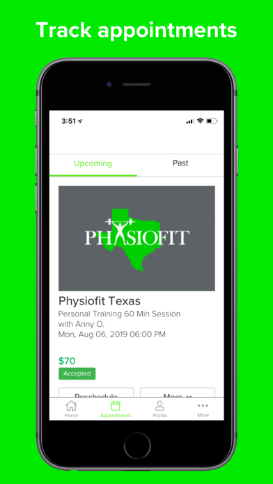 Physiofit Texas GYM Screenshot