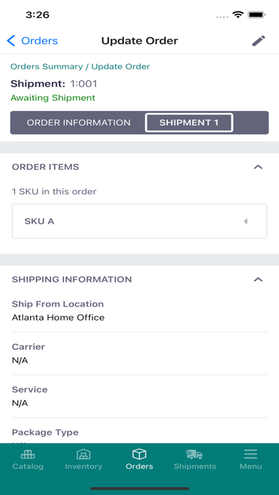 CommerceVu Mobile Screenshot
