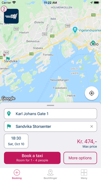 Drammen Taxi Screenshot