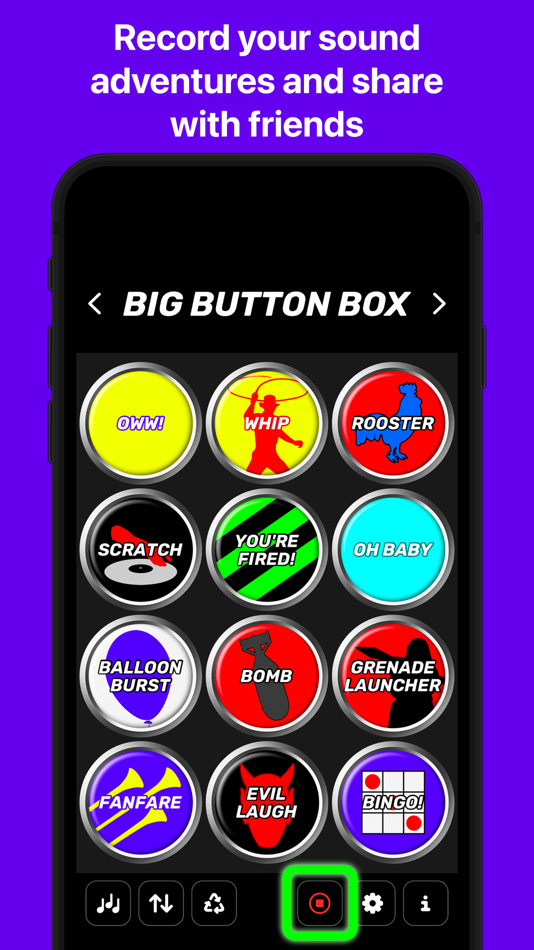 #6. Big Button Box - Sound Effects (iOS) 由: Shaved Labs Ltd