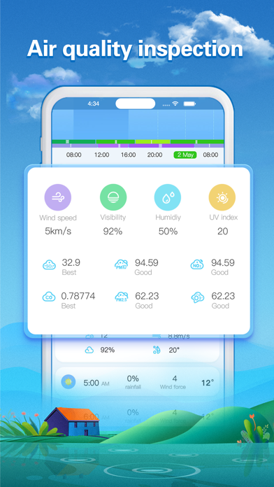 Happy Weather Forecast & Radar Screenshot