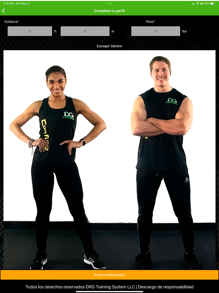 DRG Medical  Fitness Platform