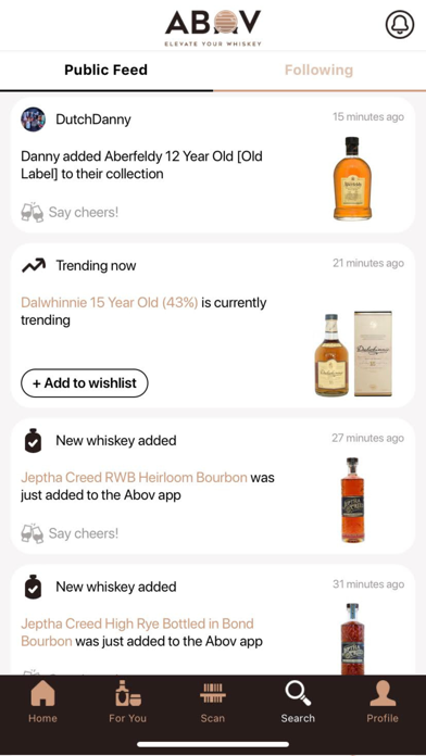 Abov Whiskey Screenshot