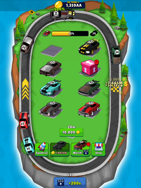 Screenshot #5 pour Merge Muscle Cars - Idle Games