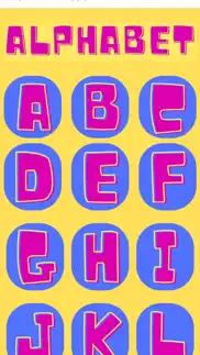 alphabet happy sounds iphone screenshot 1