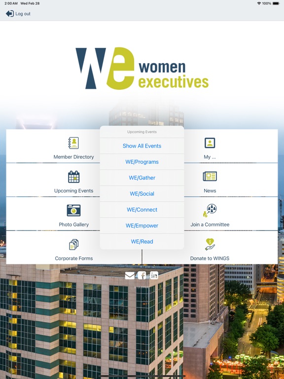 Women Executives iPad screenshot 2 - Business app