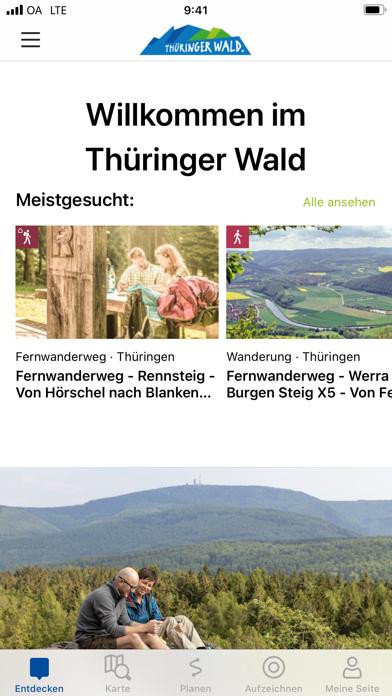 THÜRINGER WALD Screenshot