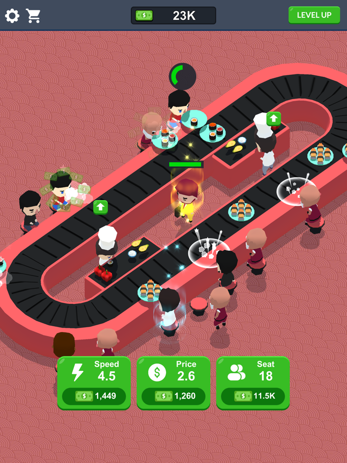 Idle Sushi Restaurant 3D