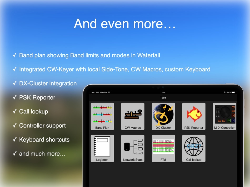 #5. SDR-Control for Icom (iOS) By: Marcus Roskosch
