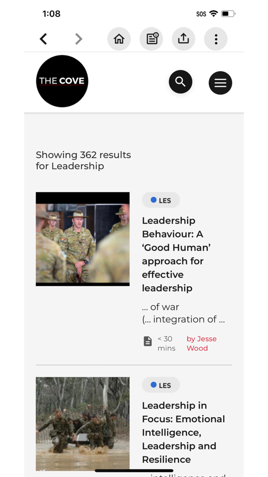 #5. COVE App (iOS) 由: Australian Government Department of Defence