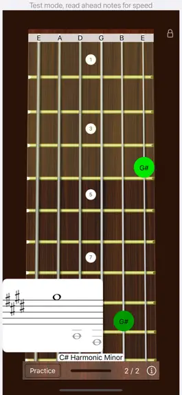 Game screenshot Guitar Sight Reading Trainer apk