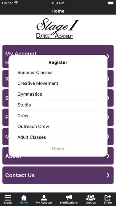 Stage I Dance Academy Screenshot 3 - AppWisp.com Stage I Dance Academy Screenshot 3 - AppWisp.com