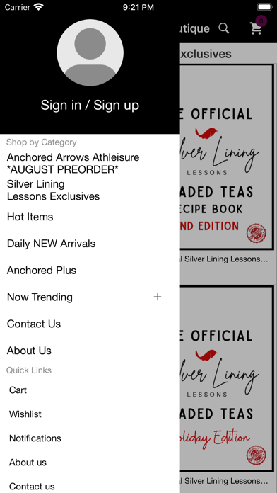 Anchored Arrows Boutique Screenshot