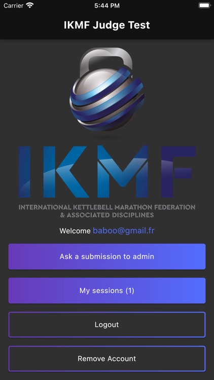 IKMF Judge Test