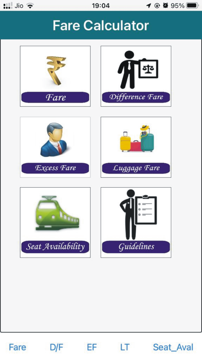 Train Fare Calculator