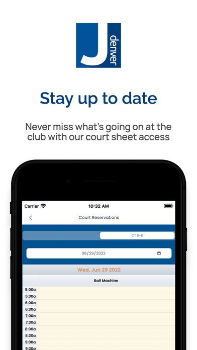 JCC Denver Tennis Screenshot
