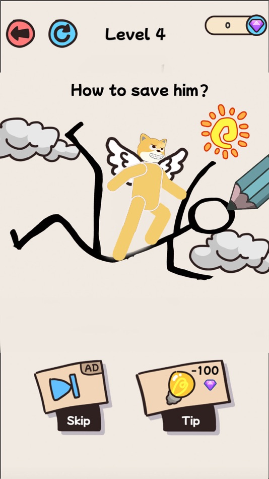#5. Protect the dog : draw to save (iOS) 由: OUAZ GAMES