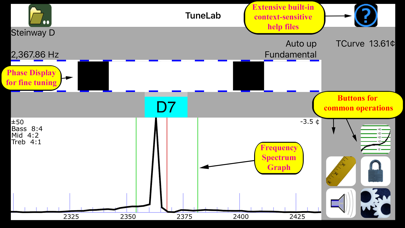 TuneLab Piano Tuner Screenshot