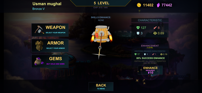 Hammer Hero Mobile Fight Game