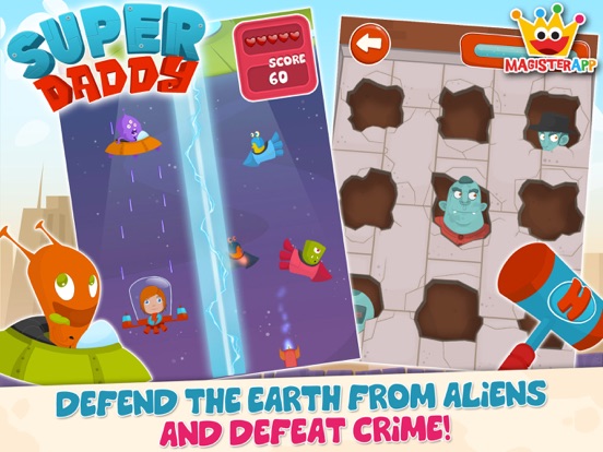 Super Daddy - Baby Spelletjes iPad app afbeelding 4