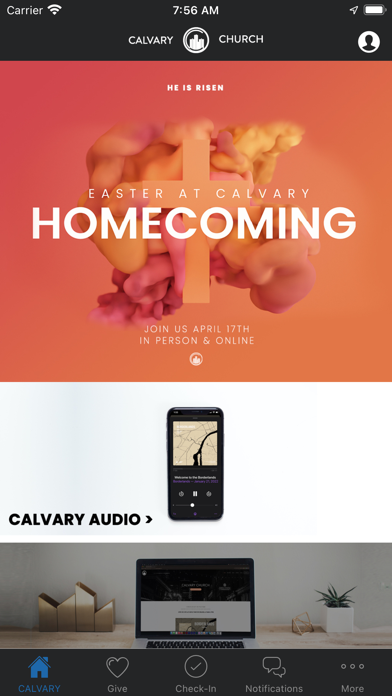 Calvary Church Southgate Screenshot