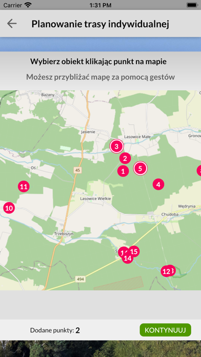 Bioróżnorodność Screenshot