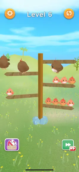 Game screenshot Chicken Sort 3D - Color Sort apk