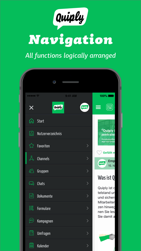 #3. Quiply - The Employee App (iOS) 由: Quiply Technologies GmbH