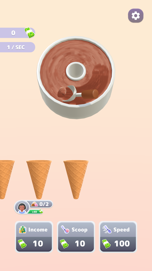 #1. Ice Cream Clicker! (iOS) 由: UNCOSOFT
