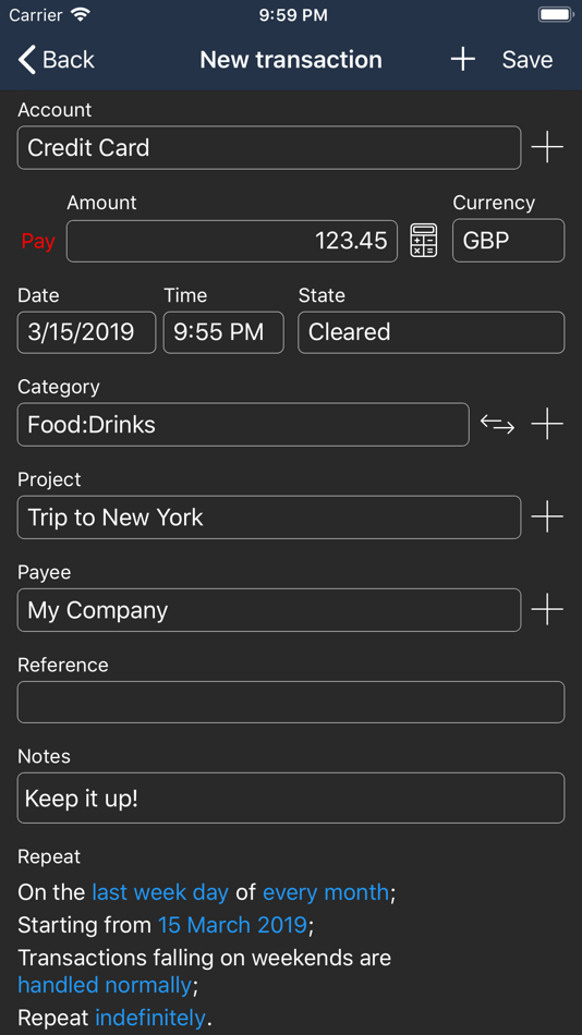 #7. Money Tracker Infinite (iOS) 由: Vitaly Knyazev