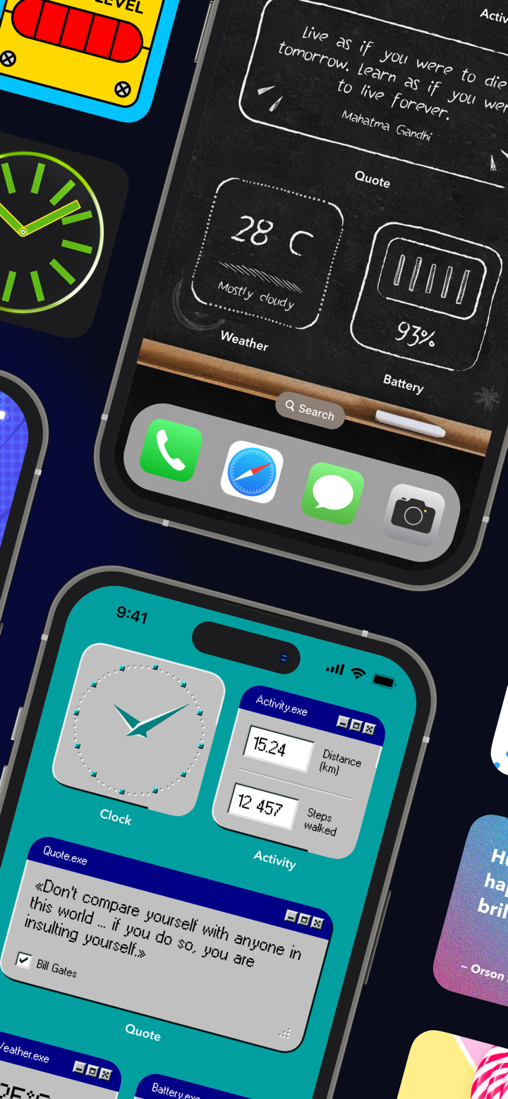 WiGet - Cool Widgets & Themes screenshot 2