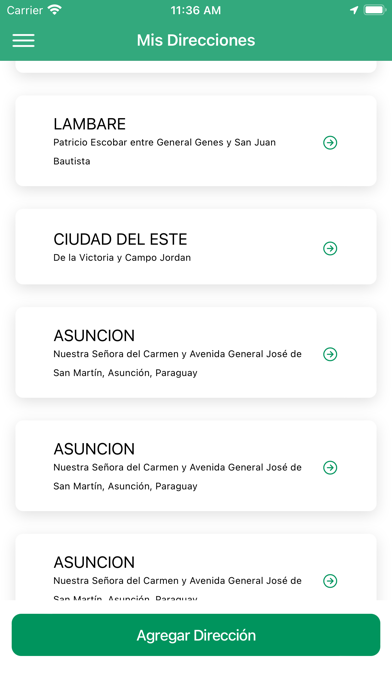 Sendit Paraguay Screenshot