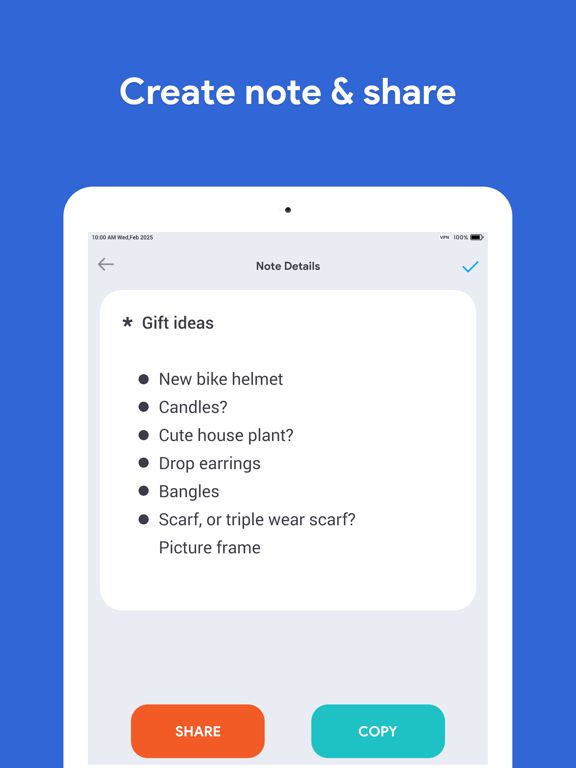 To Do List : Reminders & Notes iPad screenshot 4 - Reference app