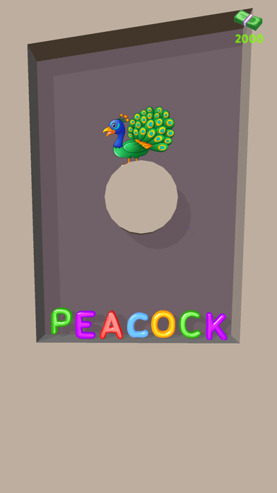 Jelly Words - 3D puzzles Screenshot