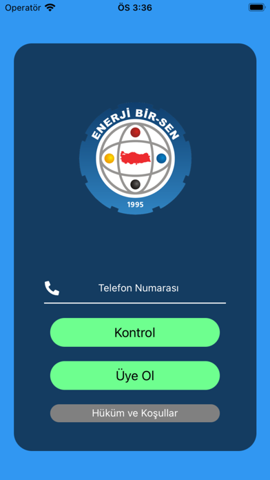 Enerji Bir-Sen Dijital Kimlik Screenshot