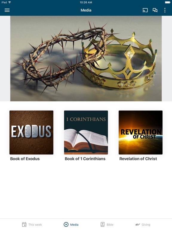 Calvary Chapel Desert Light iPad screenshot 2 - Education app