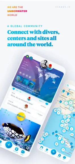Game screenshot Oceans – the scuba community. hack