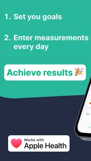 weight loss - scale tracker iphone screenshot 1