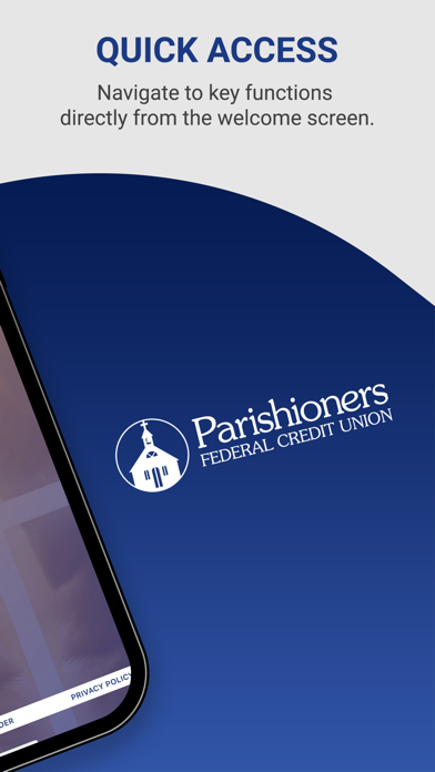 Parishioners FCU Screenshot
