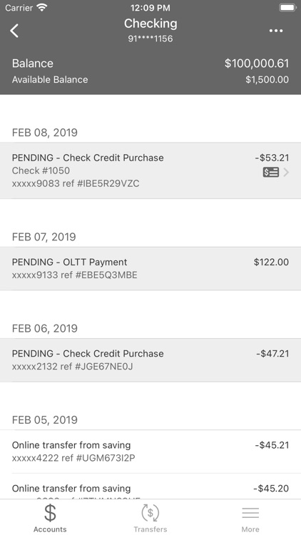 Weatherhead FCU Mobile Banking screenshot-3