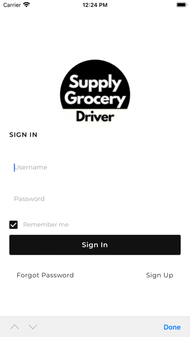 Supply Grocery Driver Screenshot