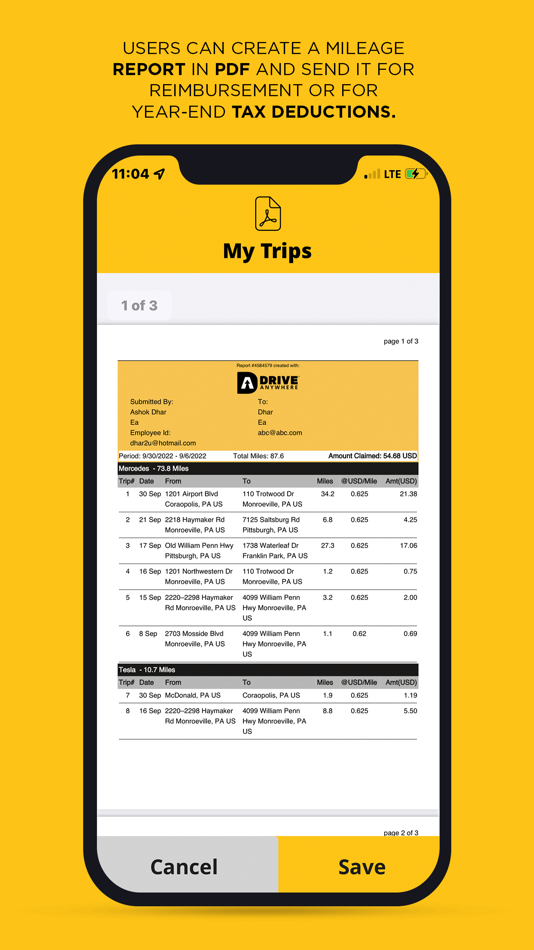 #8. Drive Anywhere (iOS) 由: ExpenseAnywhere
