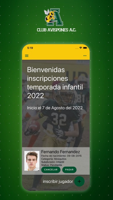 Avispones App Screenshot