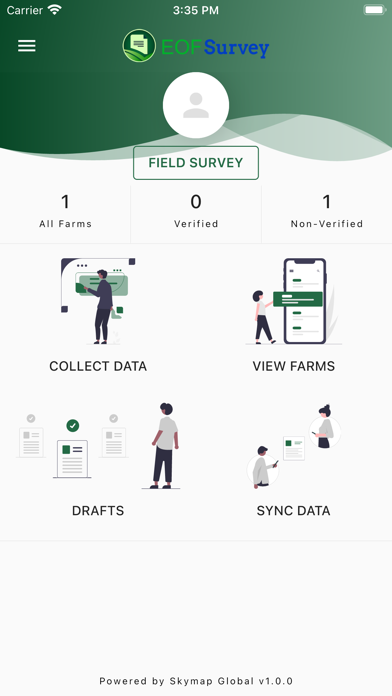 EOF Survey Screenshot