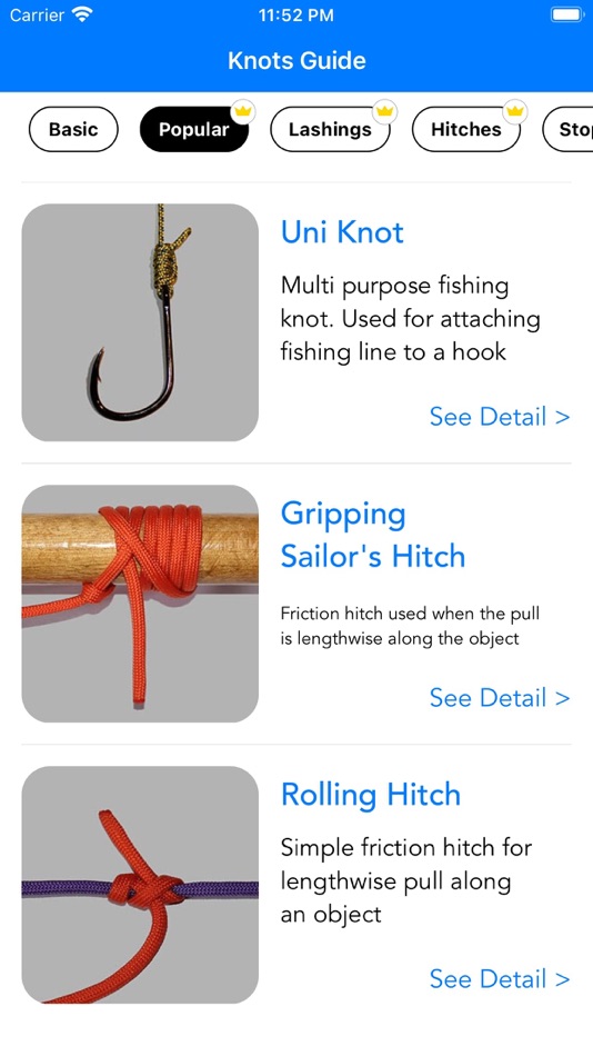 #3. Knot Tying 3D: Animated Guide (iOS) 由: Zhanna Zairova
