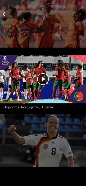 Screenshot 7 La oficial EURO Femenina 2022 iphone