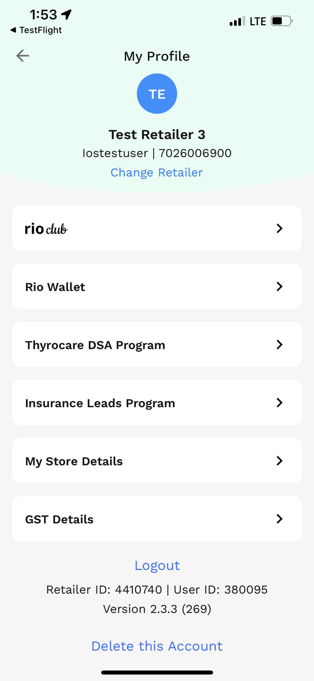 Retailio Retailer - B2B Pharma